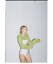 Ray BEAMS | Ray BEAMS / 2way アーム ボレロ(Tシャツ/カットソー)