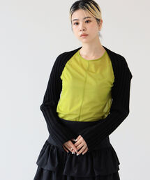 Ray BEAMS | Ray BEAMS / 2way アーム ボレロ(Tシャツ/カットソー)