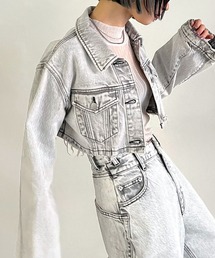 PAGEBOY | CORE / デニムミニジャケット(デニムジャケット)