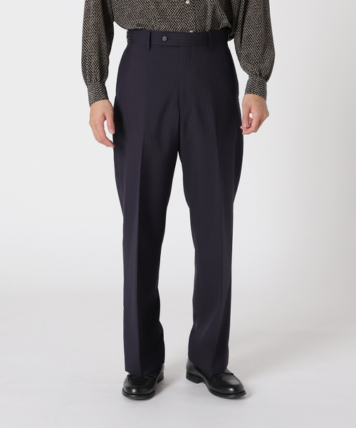 EDIFICE LA BOUCLE（エディフィスラブークル）の「【LA BOUCLE / ラブークル】サイドアジャストパンツ ストライプ（スラックス・メンズ・ネイビー・2/1）」の19枚目の写真