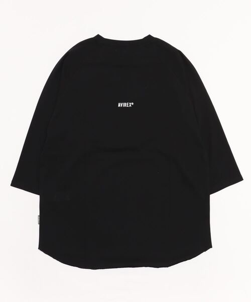 AVIREX(アヴィレックス)の「【直営店限定】3/4 H.A T-SHIRT / 七分袖 Tシャツ / AVIREX / アヴィレックス(Tシャツ/カットソー・メンズ・ブルー系その他5/ホワイト/ブラック・3/2/1)」の5枚目の写真