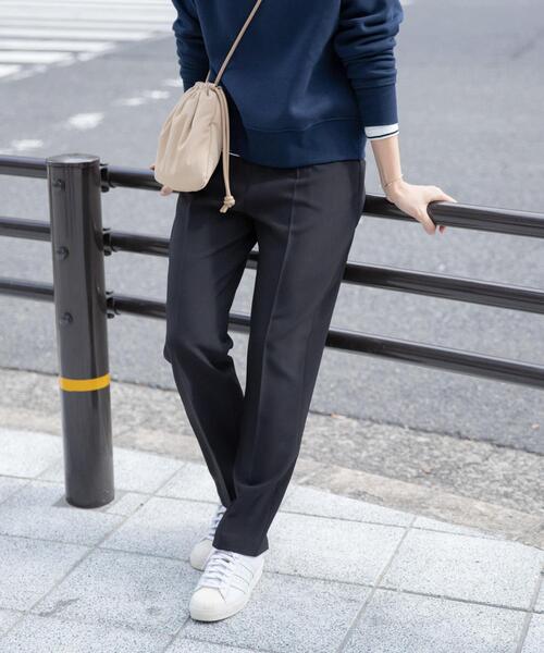 URBAN RESEARCH DOORS（アーバンリサーチドアーズ）の「カラーストレッチトラウザー（その他パンツ・レディース・ミント/ピンク系その他/アイボリー/ブラック・SMALL/MEDIUM）」の2枚目の写真