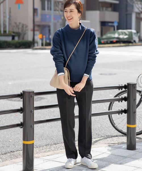 URBAN RESEARCH DOORS（アーバンリサーチドアーズ）の「カラーストレッチトラウザー（その他パンツ・レディース・ミント/ピンク系その他/アイボリー/ブラック・SMALL/MEDIUM）」の14枚目の写真