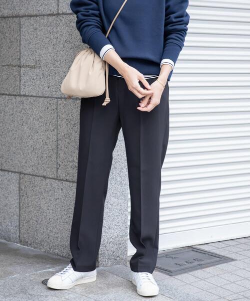 URBAN RESEARCH DOORS（アーバンリサーチドアーズ）の「カラーストレッチトラウザー（その他パンツ・レディース・ミント/ピンク系その他/アイボリー/ブラック・SMALL/MEDIUM）」の6枚目の写真