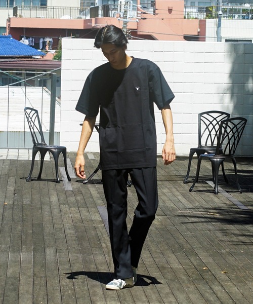 HANES(ヘインズ)の「【Hanes/ヘインズ】BEEFY ビーフィー ワンポイントワッペン Tシャツ(Tシャツ/カットソー・メンズ・ブラック/グレー/ホワイト/ネイビー・LARGE/MEDIUM/SMALL/X-LARGE)」の17枚目の写真