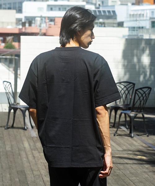 HANES(ヘインズ)の「【Hanes/ヘインズ】BEEFY ビーフィー ワンポイントワッペン Tシャツ(Tシャツ/カットソー・メンズ・ブラック/グレー/ホワイト/ネイビー・LARGE/MEDIUM/SMALL/X-LARGE)」の21枚目の写真