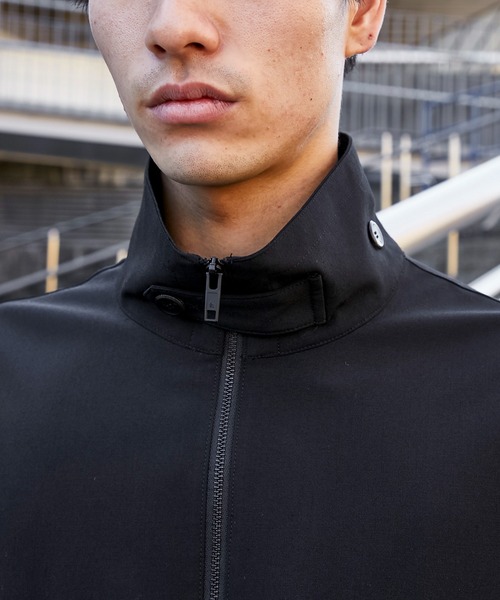 th products(ティーエイチプロダクト)の「【th products)/ティーエイチプロダクツ】STUDIOUS別注 HALF ZIP SHIRTS(シャツ/ブラウス・メンズ・ブラック/ベージュ・1/2)」の9枚目の写真