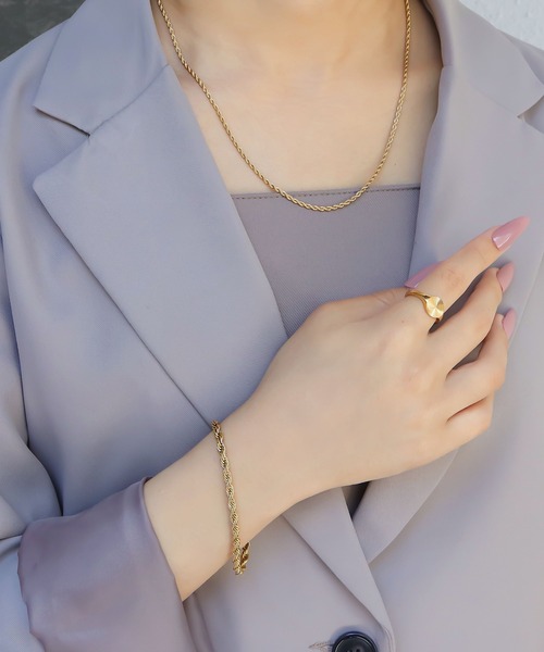 ブラックダイヤ　ブレスレット　blackdia bracelet blackdia ocean ロープチェーンブレスレット（ブレスレット