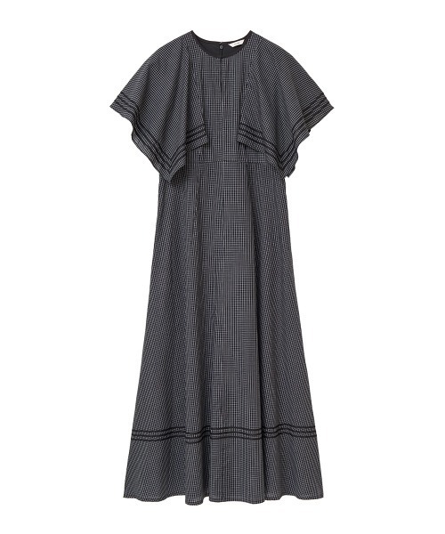 ワンピース clane LINE HANDKERCHIEF ONE PIECE CLANE（クラネ）の「CLANE/クラネ/LINE HANDKERCHIEF ONE PIECE