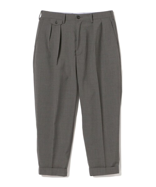 BEAMS PLUS（ビームスプラス）の「BEAMS PLUS / 2プリーツ ポリエステルウール トロピカル トラウザーズ（その他パンツ・メンズ・グレー/ネイビー・MEDIUM/SMALL/LARGE/X-LARGE）」の18枚目の写真