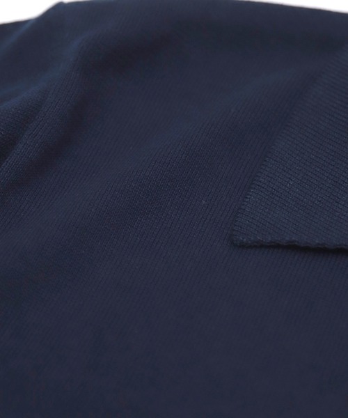 OMNIGOD（オムニゴッド）の「[OMNIGOD mens / オムニゴッド] 強燃コンパクトスピン ショートスリーブポロ（ポロシャツ・メンズ・ベージュ/ライトグレー/ネイビー・2/3）」の9枚目の写真