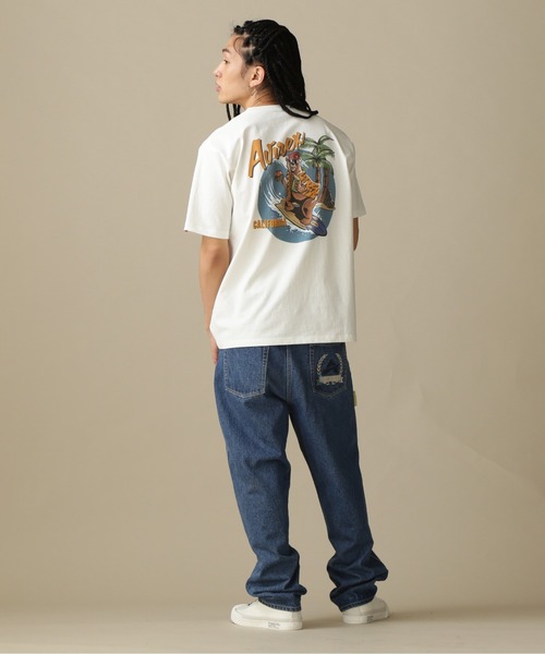 AVIREX（アヴィレックス）の「【WEB&DEPOT限定】SURFING BEAR SHORT SLEEVE T-SHIRT / サーフィン ベア ショートスリーブ Tシャツ / AVIREX / アヴィレックス（Tシャツ/カットソー・メンズ・ホワイト/ブラック・MEDIUM/LARGE/X-LARGE/XX-LARGE）」の9枚目の写真