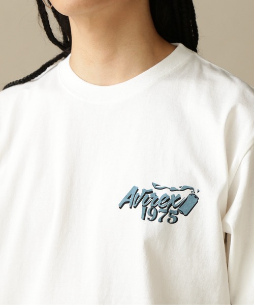 AVIREX（アヴィレックス）の「【WEB&DEPOT限定】SURFING BEAR SHORT SLEEVE T-SHIRT / サーフィン ベア ショートスリーブ Tシャツ / AVIREX / アヴィレックス（Tシャツ/カットソー・メンズ・ホワイト/ブラック・MEDIUM/LARGE/X-LARGE/XX-LARGE）」の10枚目の写真