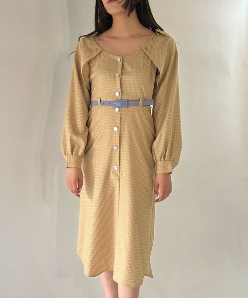 REDYAZEL（レディアゼル）の「チェックキャミワンピース