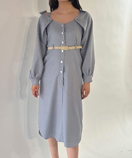 REDYAZEL（レディアゼル）の「チェックキャミワンピース