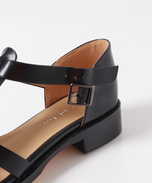 MOHI（モヒ）の「MOHI　グルカサンダル（サンダル・レディース・ブラック/ホワイト・37/38）」の4枚目の写真