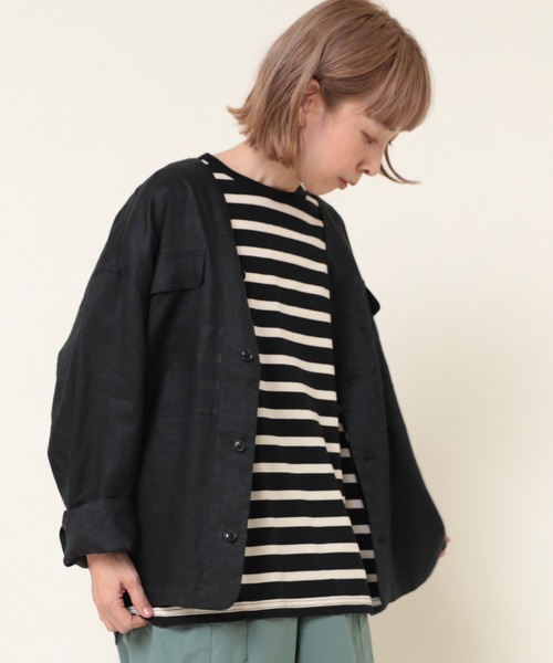 RNA-N｜B2880 リネンワークシャツジャケット | Rakuten Fashion