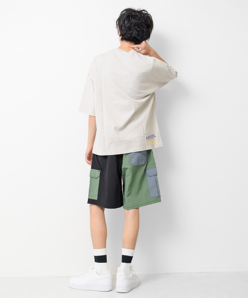 RAT EFFECT(ラットエフェクト)の「【水陸両用】クライミングカーゴショートパンツ(カーゴパンツ・キッズ・ブラック×ブルー/ブルー系その他/グリーン/エメラルド・120/130/140/150/160/170)」の9枚目の写真