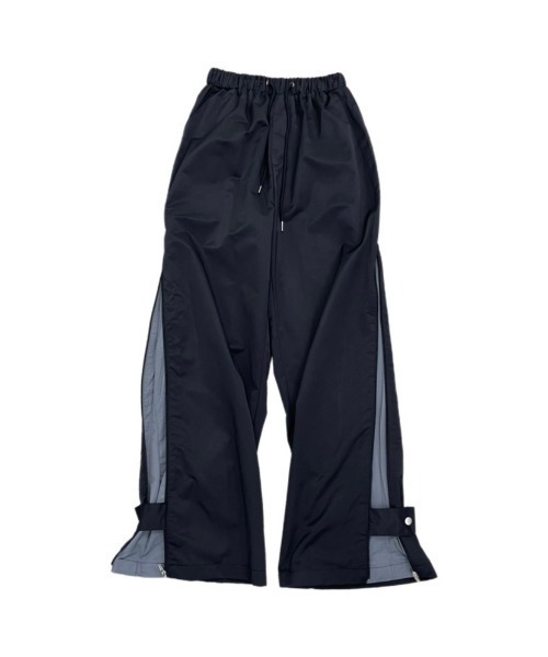 line zip button design pants｜Chikashitsu＋line zip button design