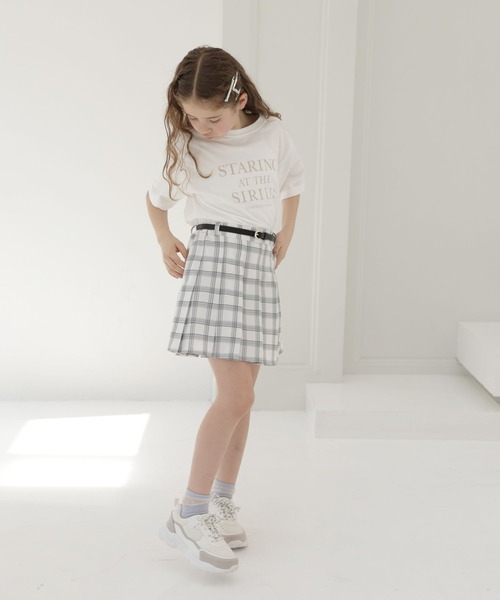 GLOBAL WORK（グローバルワーク）の「ムテキプリティプリーツスカート2/194972（スカート・キッズ・グレー/アイボリー/ブラック/ベージュ/ブルー系その他・120cm/130cm/140cm/150cm/110cm/100cm/160cm）」の18枚目の写真