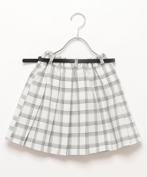 GLOBAL WORK（グローバルワーク）の「ムテキプリティプリーツスカート2/194972（スカート・キッズ・グレー/アイボリー/ブラック/ベージュ/ブルー系その他・120cm/130cm/140cm/150cm/110cm/100cm/160cm）」の7枚目の写真