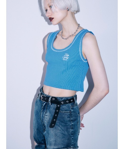 ENVYM（アンビー）の「アイレットロングベルト（ベルト・レディース・ブラック・FREE）」の5枚目の写真