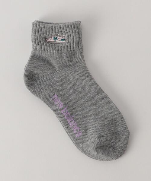 NEW BALANCE（ニューバランス）の「＜NEW BALANCE＞ ジュニア ソックス 3P / 靴下 19cm-23cm（ソックス/靴下・キッズ・ライラック・21-23cm/19-21cm）」の2枚目の写真