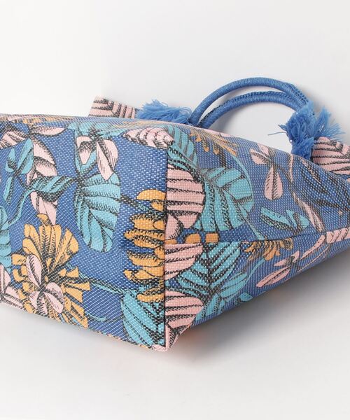 Shiraleah（シャラレア）の「【SHIRALEAH】ボタニカルプリントサークルハンドルトート（トートバッグ・レディース・マルチ・FREE）」の5枚目の写真