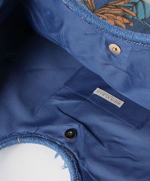 Shiraleah（シャラレア）の「【SHIRALEAH】ボタニカルプリントサークルハンドルトート（トートバッグ・レディース・マルチ・FREE）」の4枚目の写真