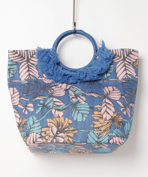 Shiraleah（シャラレア）の「【SHIRALEAH】ボタニカルプリントサークルハンドルトート（トートバッグ・レディース・マルチ・FREE）」の9枚目の写真