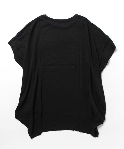 and it_(アンドイット)の「コットンスラブイレギュラーヘムカットソー(Tシャツ/カットソー・レディース・ブラック/ミント/キナリ・M/L)」の6枚目の写真