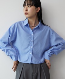 Aunt Marie's | クロップドオーバーシャツ(シャツ/ブラウス)