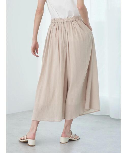 【croon a song】カーキガウチョパンツ croon a song】カーキガウチョパンツ