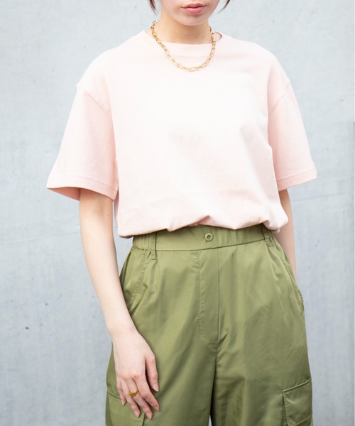 United Athle（ユナイテッドアスレ）の「【United Athle】6.0オンス オープンエンド ヘヴィーウェイト Tシャツ ※4208（Tシャツ/カットソー・メンズ・ネイビー/ライトパープル/サンドベージュ/ホワイト/ライトオリーブ/ライトピンク/ブラック/ヘザーグレー・L/XL/M/S）」の8枚目の写真