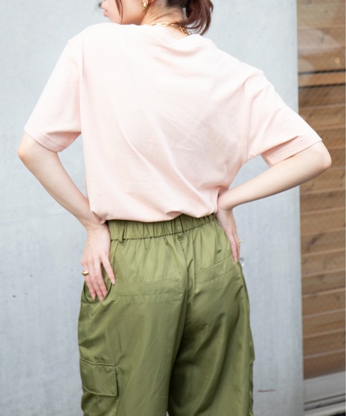 United Athle（ユナイテッドアスレ）の「【United Athle】6.0オンス オープンエンド ヘヴィーウェイト Tシャツ ※4208（Tシャツ/カットソー・メンズ・ネイビー/ライトパープル/サンドベージュ/ホワイト/ライトオリーブ/ライトピンク/ブラック/ヘザーグレー・L/XL/M/S）」の10枚目の写真