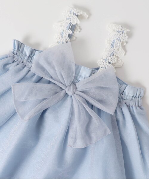 apres les cours(アプレレクール)の「レースチュール ベビージャンスカ(その他ベビーウェア・キッズ・ブルー/アイボリー・70/80)」の12枚目の写真