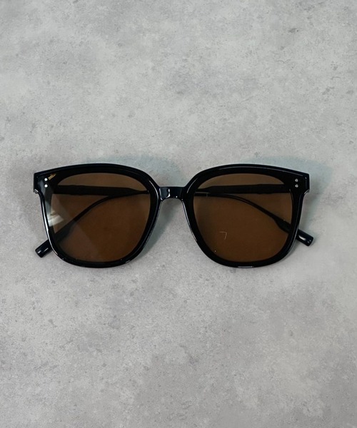 Vipoa（ヴィポア）の「ブラックフレームサングラス（サングラス・レディース・ブラック/ブラウン/グリーン/ライトブラウン・FREE）」の9枚目の写真