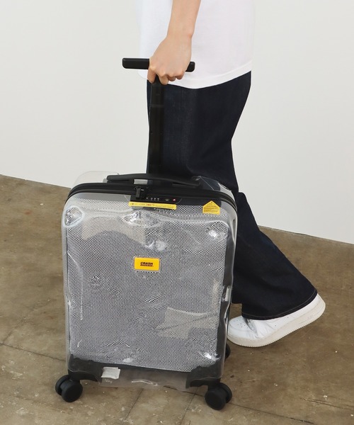 CRASH BAGGAGE(クラッシュ バゲージ)の「CRASH BAGGAGE/クラッシュバゲージ CB141 S キャリーケース(スーツケース/キャリーバッグ・メンズ・クリア・FREE)」の19枚目の写真