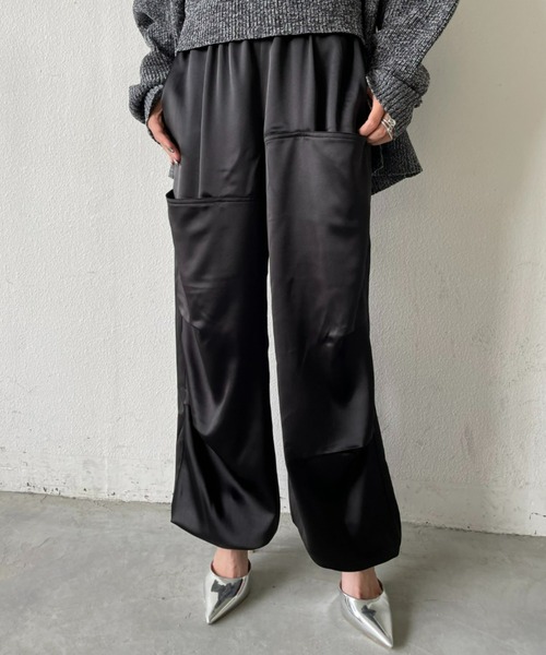 A•I•C AIC エーアイシー　カーゴパンツ S 定価10,290円　未使用 AIC.（エーアイシー）の「2WAYサテンカーゴパンツ（カーゴパンツ