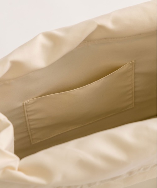 OLIVE des OLIVE（オリーブデオリーブ）の「Aimerianejoie合皮キルティングキャリーオントート　1032200060（トートバッグ・レディース・アイボリー/ブラック/ピンク・FREE）」の21枚目の写真