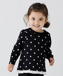 petit main | 【リンク/GOODPRICE】チビフリル長T(Tシャツ/カットソー)