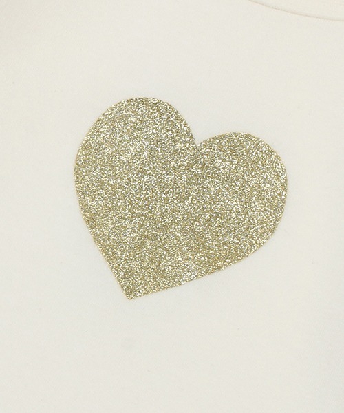 petit main（プティマイン）の「【リンク/GOODPRICE】チビフリル長T（Tシャツ/カットソー・キッズ・オフホワイト/トップグレー/ブラック/ラベンダー・80ｃｍ/90cm/110cm/100cm/130cm/120cm）」の7枚目の写真