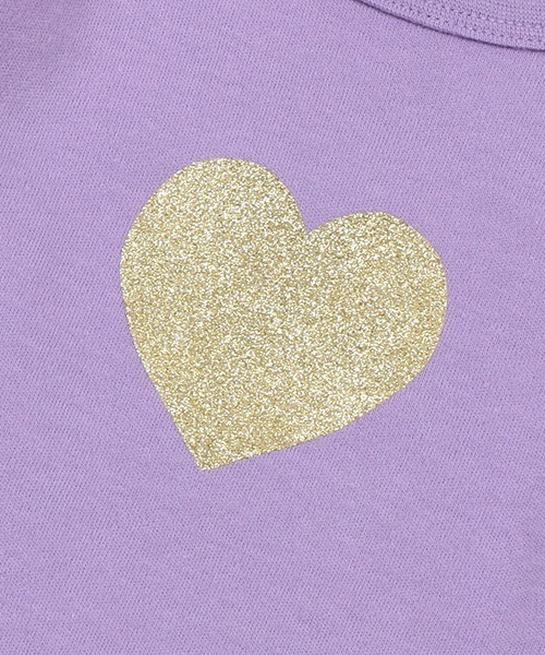 petit main（プティマイン）の「【リンク/GOODPRICE】チビフリル長T（Tシャツ/カットソー・キッズ・オフホワイト/トップグレー/ブラック/ラベンダー・80ｃｍ/90cm/110cm/100cm/130cm/120cm）」の8枚目の写真