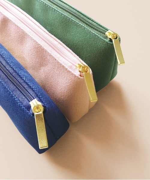 COMMON WARE（コモンウェアー）の「EC:MATOKA SCHATZ PEN CASE ペンケース（ペン類・レディース・ベージュ/グレイッシュベージュ/ネイビー/ベビーピンク/オリーブ/ブラック・FREE）」の11枚目の写真