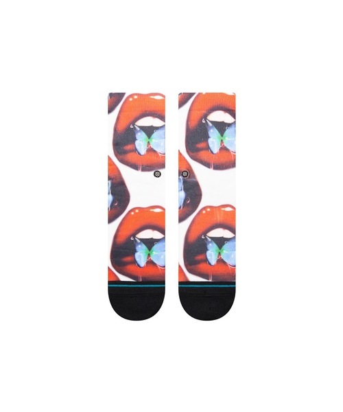 STANCE(スタンス)の「【STANCE/スタンス】SWALLOW / SARA RABIN(サラ・ラビン)コラボモデル レディースソックス(ソックス/靴下・レディース・オフホワイト・SMALL)」の2枚目の写真