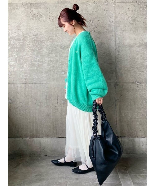 HONEYSUCKLE ROSE(ハニーサックルローズ)の「【HONEYSUCKLE ROSE】チュールスカート(スカート・レディース・オフホワイト/ブラック・M-L)」の17枚目の写真