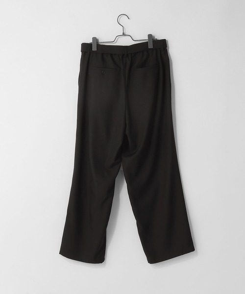 LOWRYS FARM（ローリーズファーム）の「ベルトツキツイルワイドパンツ　970875（その他パンツ・メンズ・ブラック/ブラウン・MEDIUM/LARGE）」の11枚目の写真