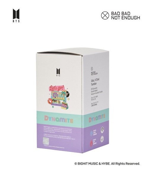 セール】BTS BBNE BTS Dynamite/タンブラー 473ml（グラス/マグカップ