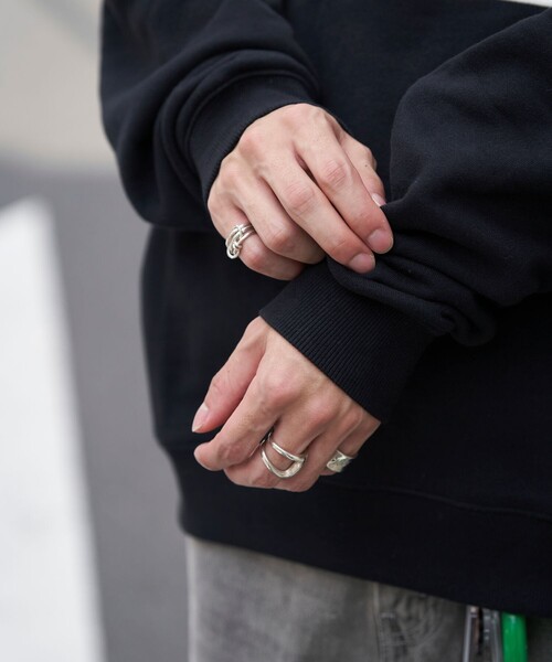 PUBLUX（パブリュクス）の「U.S. POLO ASSN./ユーエスポロアッスン 別注ハーフジップスウェット/ロゴ刺繍/ユニセックス/裏起毛(限定展開)（スウェット・メンズ・ネイビー/グリーン/ブルー/チャコールグレー/ブラック/ライトグレー/インディゴブルー/グレー・LARGE/SMALL/MEDIUM）」の18枚目の写真