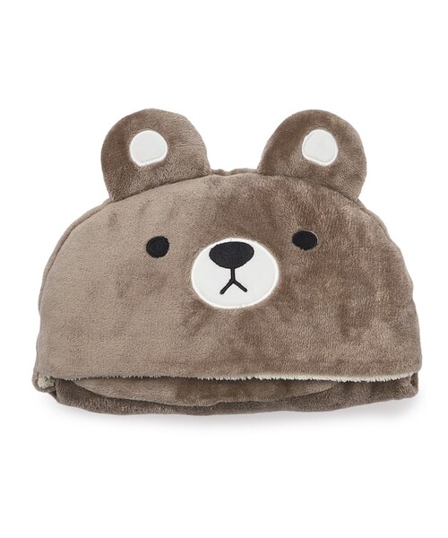 SHOO・LA・RUE（シューラルー）の「◆【シューラズー】フード付きブランケット（ブランケット・レディース・グレー/ブラウン系/ピンク系・00）」の14枚目の写真